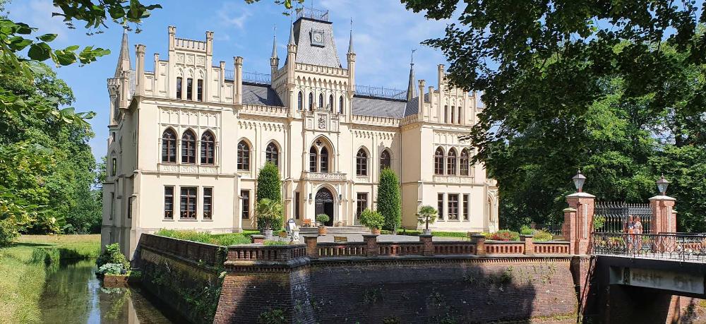 Die Evenburg in Leer im Jahre 2021